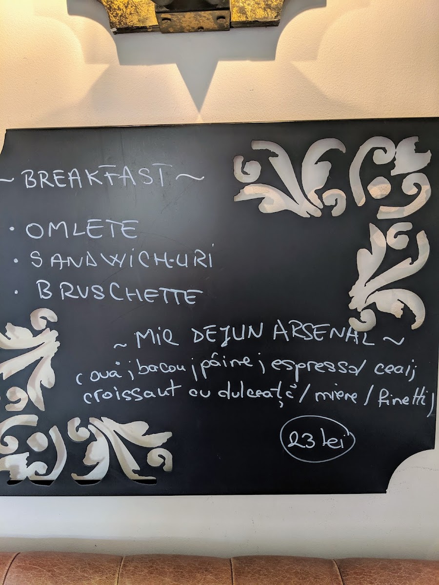 Menu Arsenal Cafe & Bistro-2